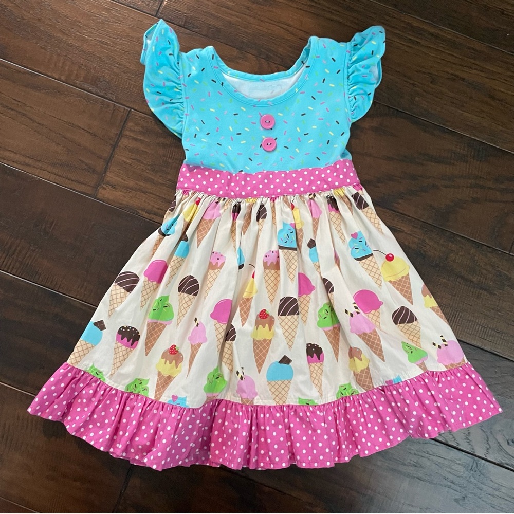 Eleanor Rose Ice Cream Dress Size 3-4